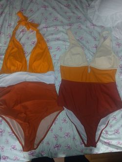 Size Large womens swimwear 1 piece bikini beach pool