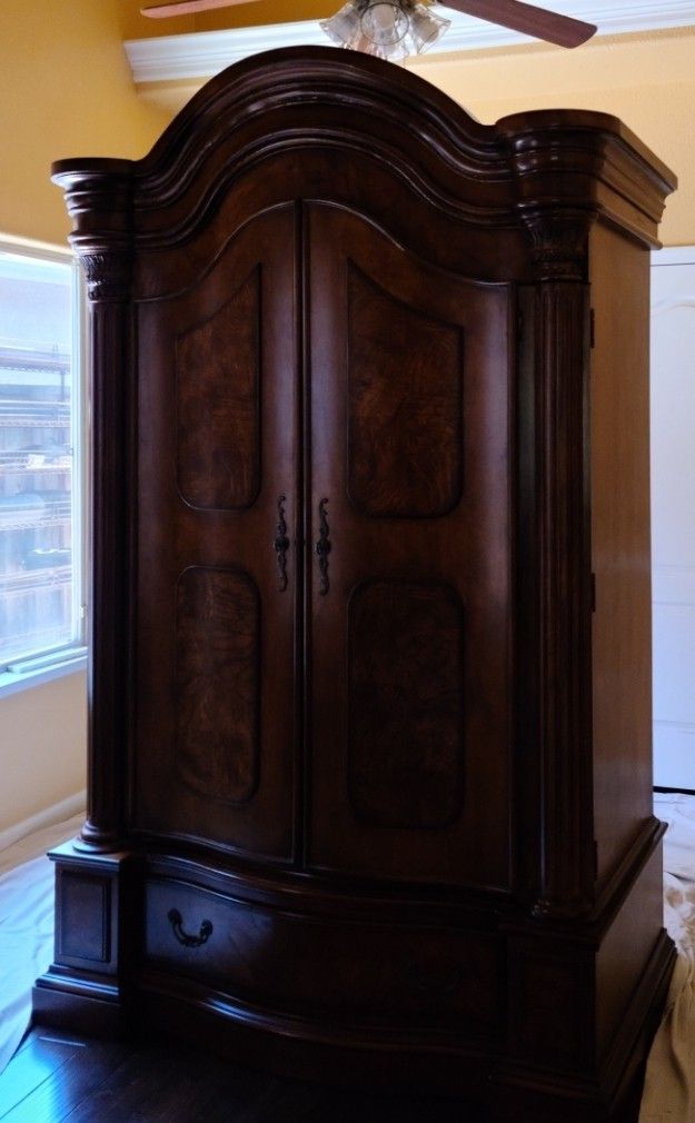 Solid Wood Armoire -Europa Brand