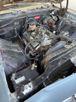 1968 Impala Radiator And Valve Covers 