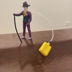 1989 Toy Biz Joker Batman Movie action figure squirting orchid