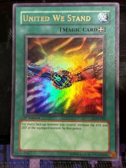 2003 Yu-Gi-Oh! United We Stand LON-049 1st Edition Ultra Rare Holographic
