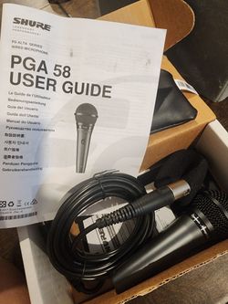 SHURE PGA 58 Vocal Mic