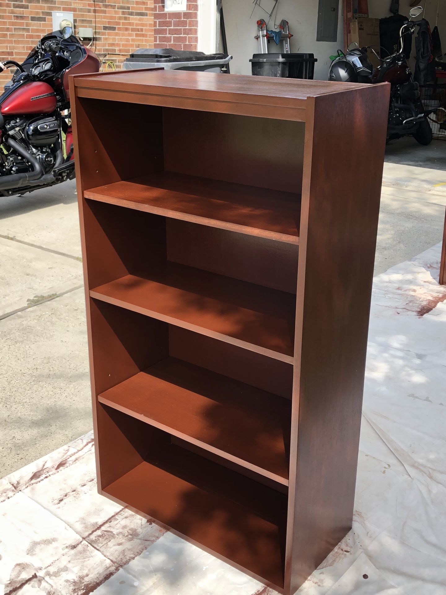 Newly stained and cleared Cognac colored shelves 5 Ft x 3 Ft, $60 for 1 or 2 for $100 OBO