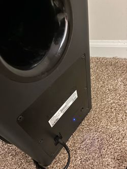 Samsung sound bar with sub woofer