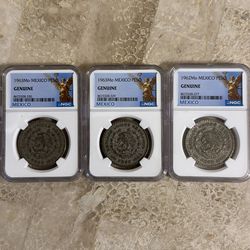 1962/1963 Certified Mexican Peso