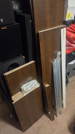 Closet organizer, Dotted Line™ Jax 48"-96" W Closet System( new complete)