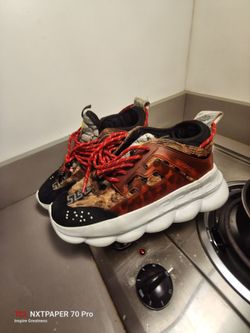 Versace chain reaction sneakers size 43