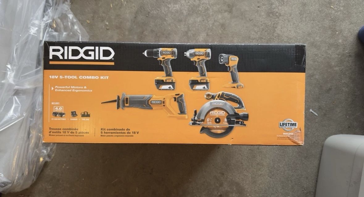 Ridgid Tool Kit