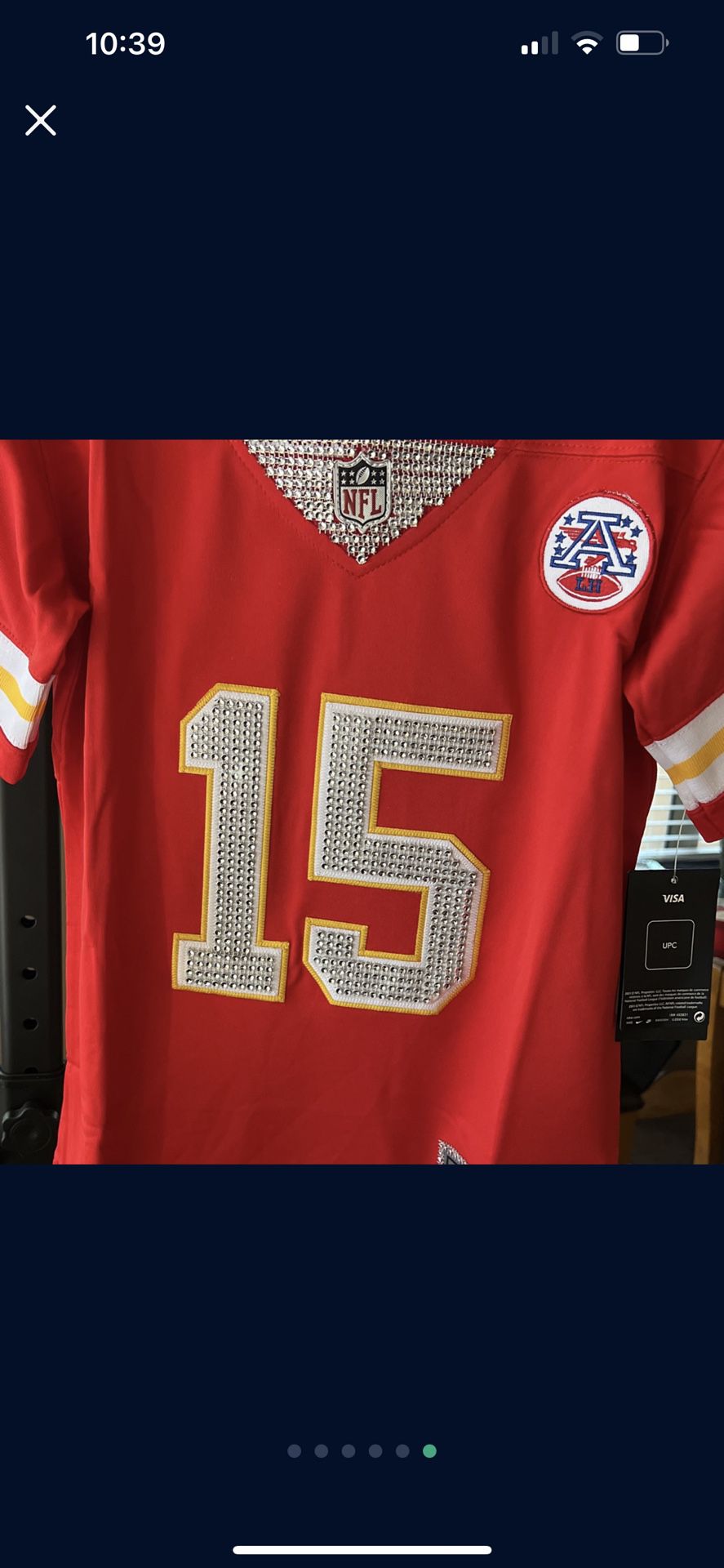 Nike Patrick Mahomes NFL Kansas City Chiefs Super Bowl LVII Jersey for Sale  in Glendale Heights, IL - OfferUp