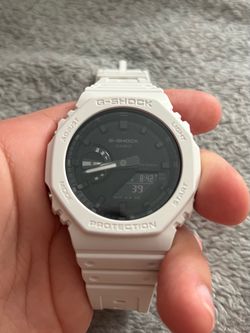 Casio G-Shock Watch - Matte White & Black