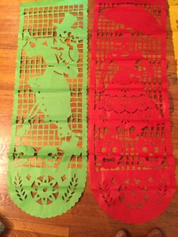 Halloween cut tissue paper