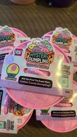 Mystery dumpling cotton candy scented rms squishy