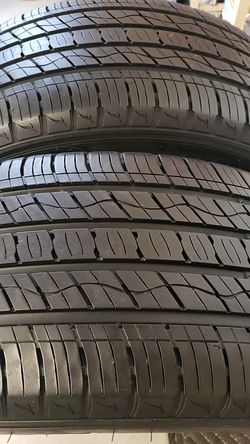 Kumho in good condition 2 tires 245 60 18 70% tread