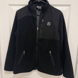 Mercedes Benz USA Collection Full Zip Fleece Jacket, Size M