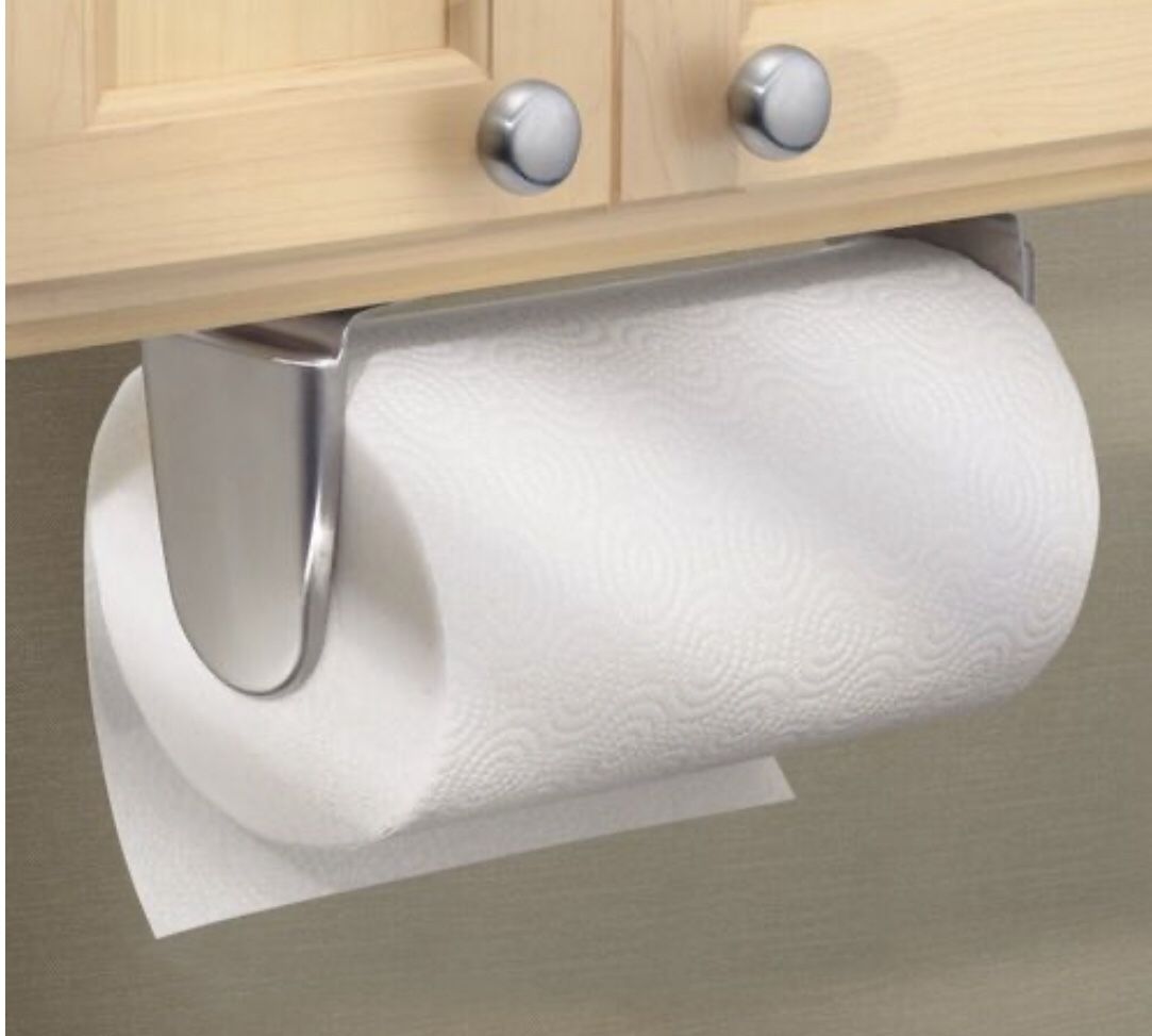 Metal Wall Mount / Under Cabinet Paper Towel Holder