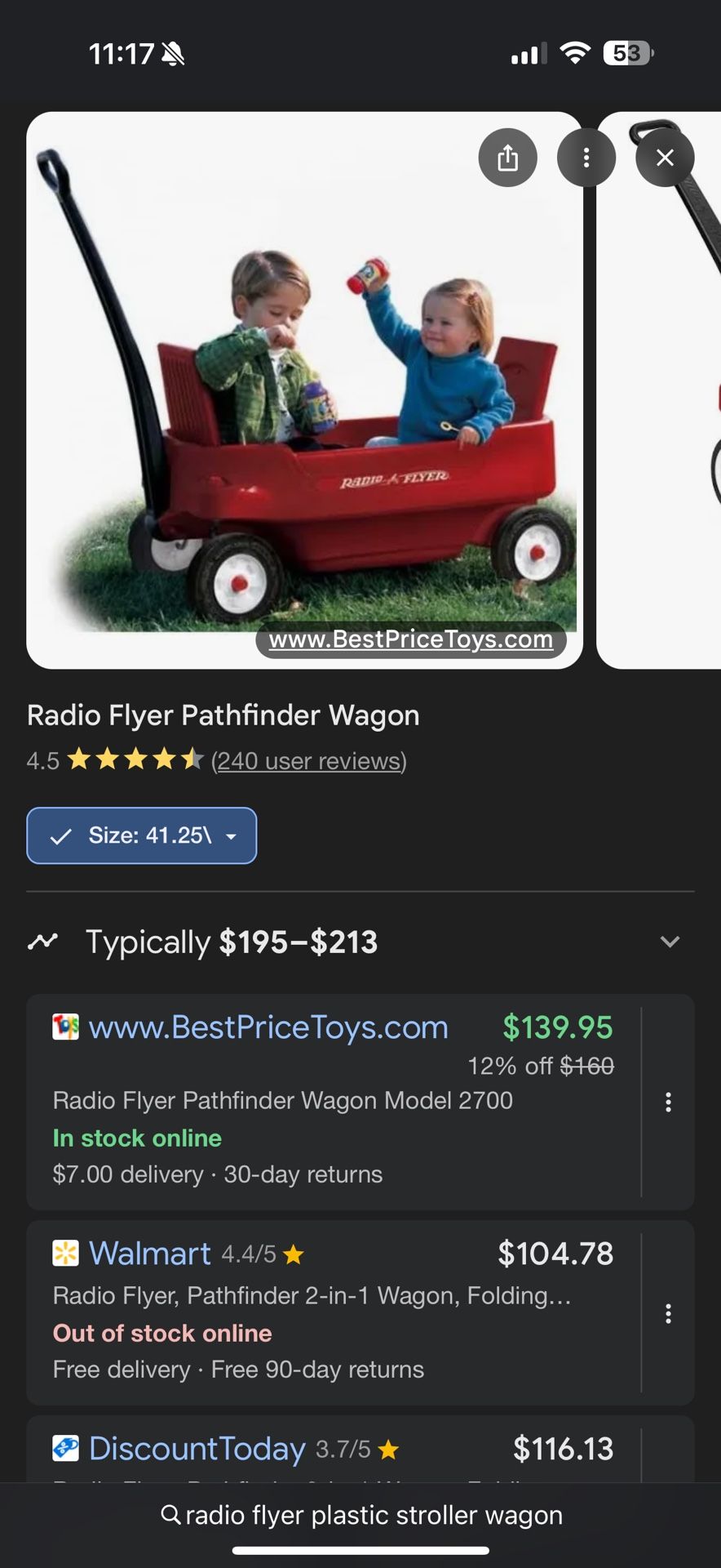 Wagon Stroller For Kids