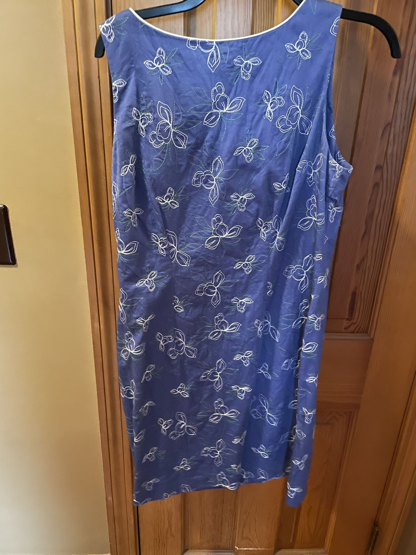 Women’s Dress- Blue And White