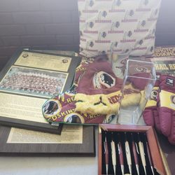 Redskins Collectable Team Items ( Prices Vary)