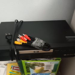 Dvd 📀 Player With Wires And Other Extras Mp3 Etc All $15