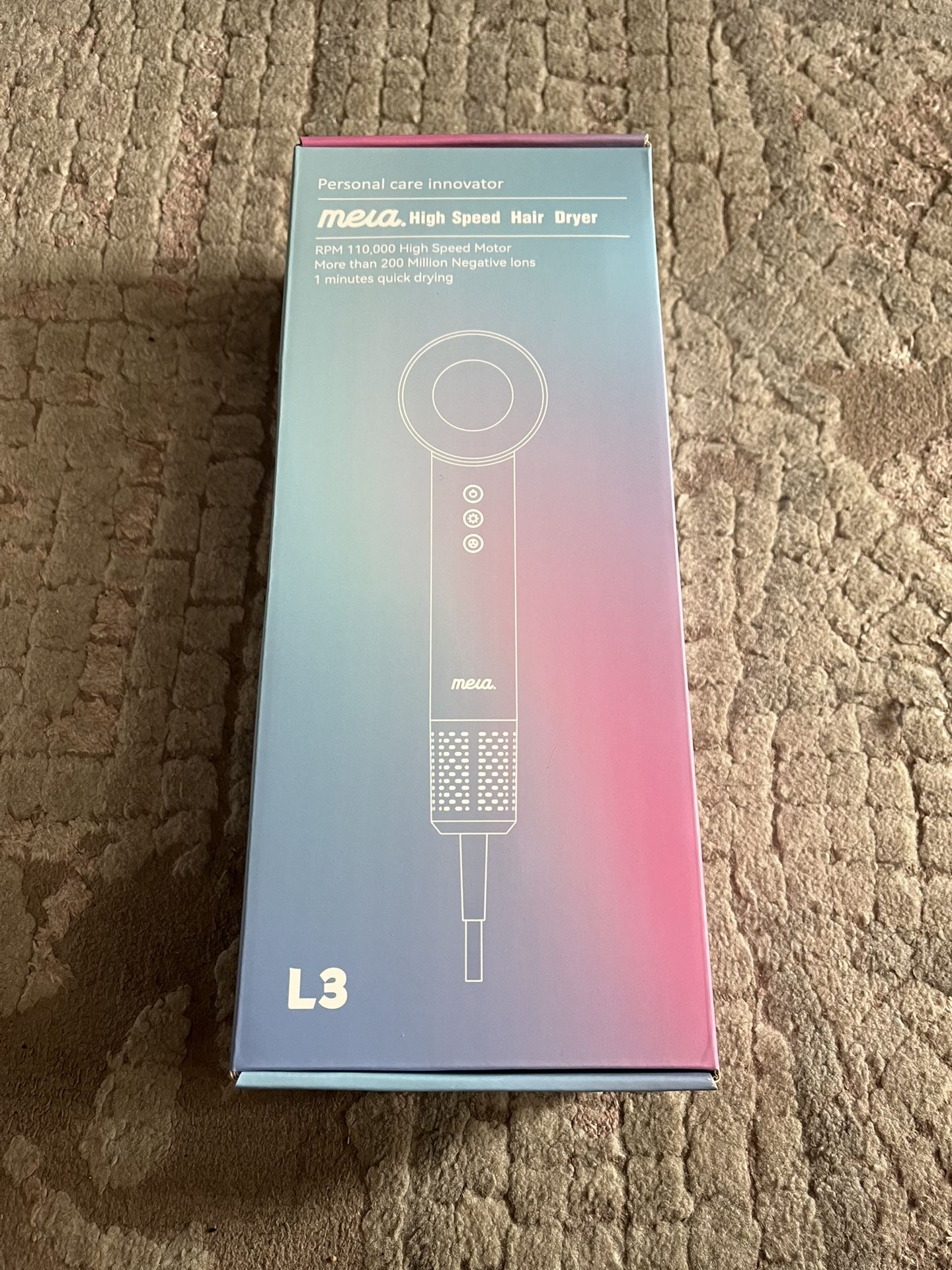 High Speed Ionic Blow Dryer (Brand New/Unused)