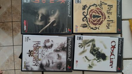 High Quality PS2 Horror Game Reprints.. Rule Of Rose 