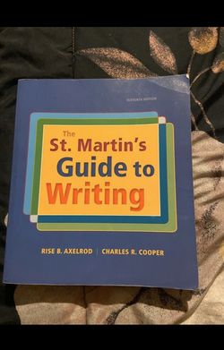 St martin’s guide to writing textbook 11th edition