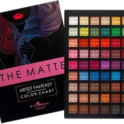 Italia Deluxe THE MATTE 63 Color Artist Fantasy Color Chart Palette