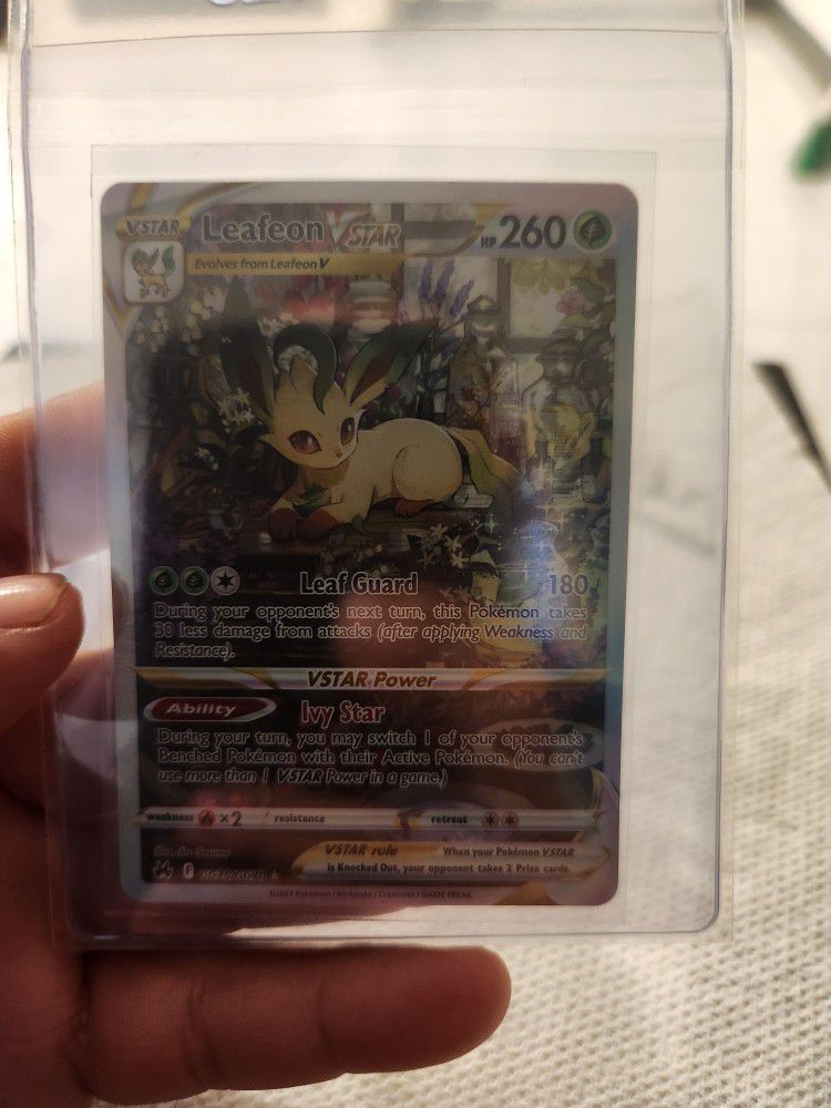 Leafeon Vstar 35 70 two cards for$ 50 
