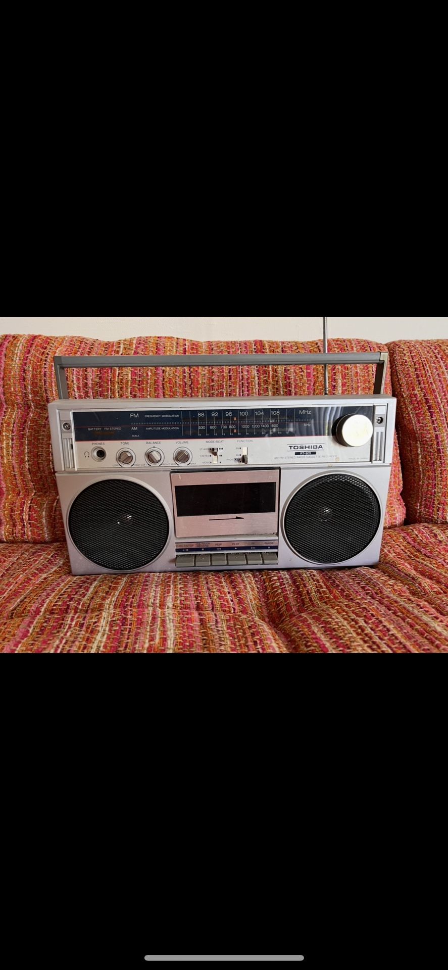 Vintage Toshiba Boombox