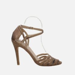 True Decadence Women's Heels US 7 Gold 100% Other Strappy