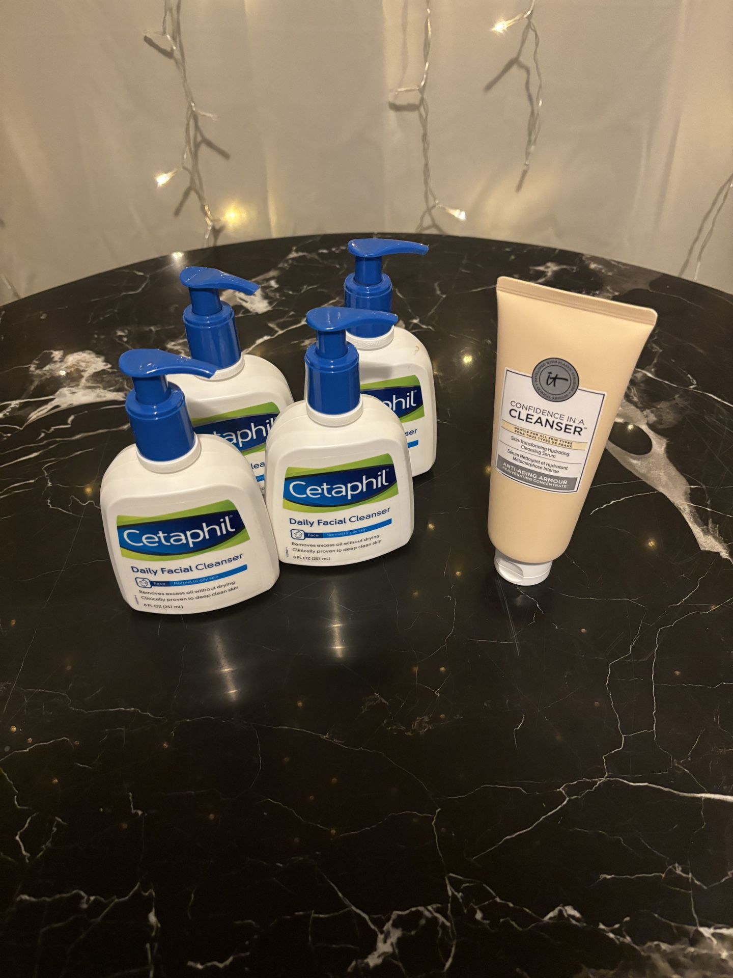 Cetaphil & It Cosmetics Facial Cleansers