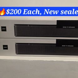 🔥Bose TV speaker🔥New Sealed🔥$200 Each, Firm On Price