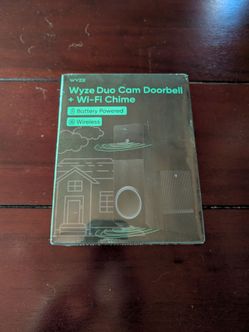 Wyze Duo Cam Doorbell + Wi-Fi Chime