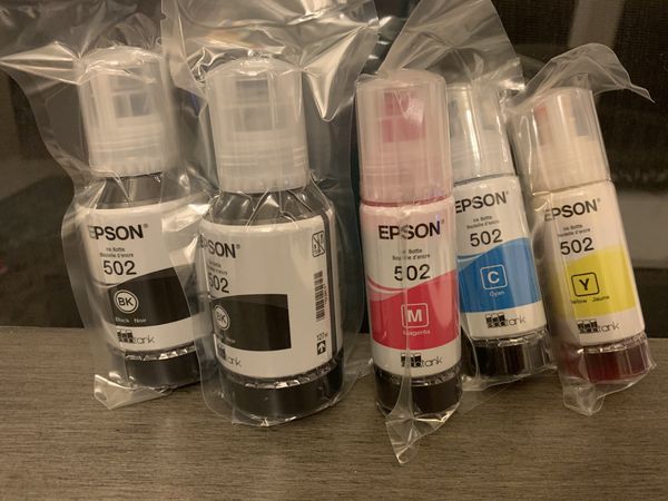 Epson Ecotank 502 Ink Bottles Value Club Pack For Sale In San Diego Ca Offerup 6870