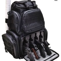 Case Club Tactical Pre-cut 4-Pistol Backpack