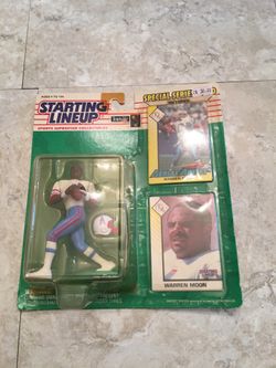 1993 Starting Lineup Figure of Warren Moon