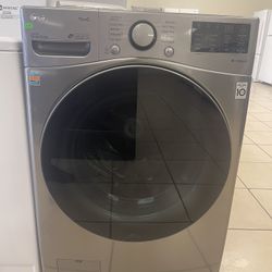 LG FRONT LOAD WASHER GRAY