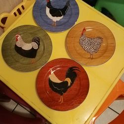 Chicken Set Plates