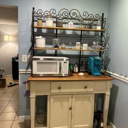 Bakers Cabinet Rack