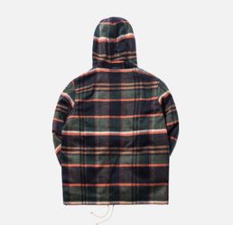 Kith harrison shop plaid flannel hoodie