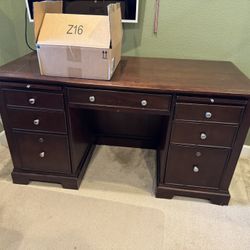 Dark Wood Office Furniture For Sale