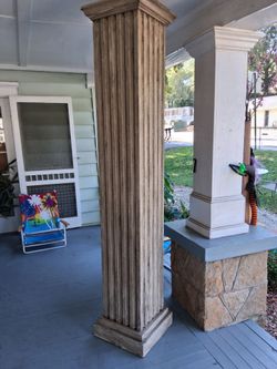 Fluted Decorative Porch Column