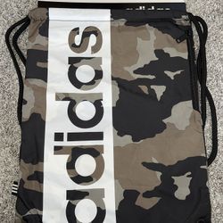 Brand new Adidas pull string bag Backpack $10 each Camo 