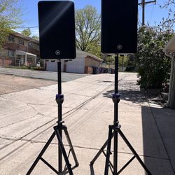 Yama PA System Dbr12 With Stands