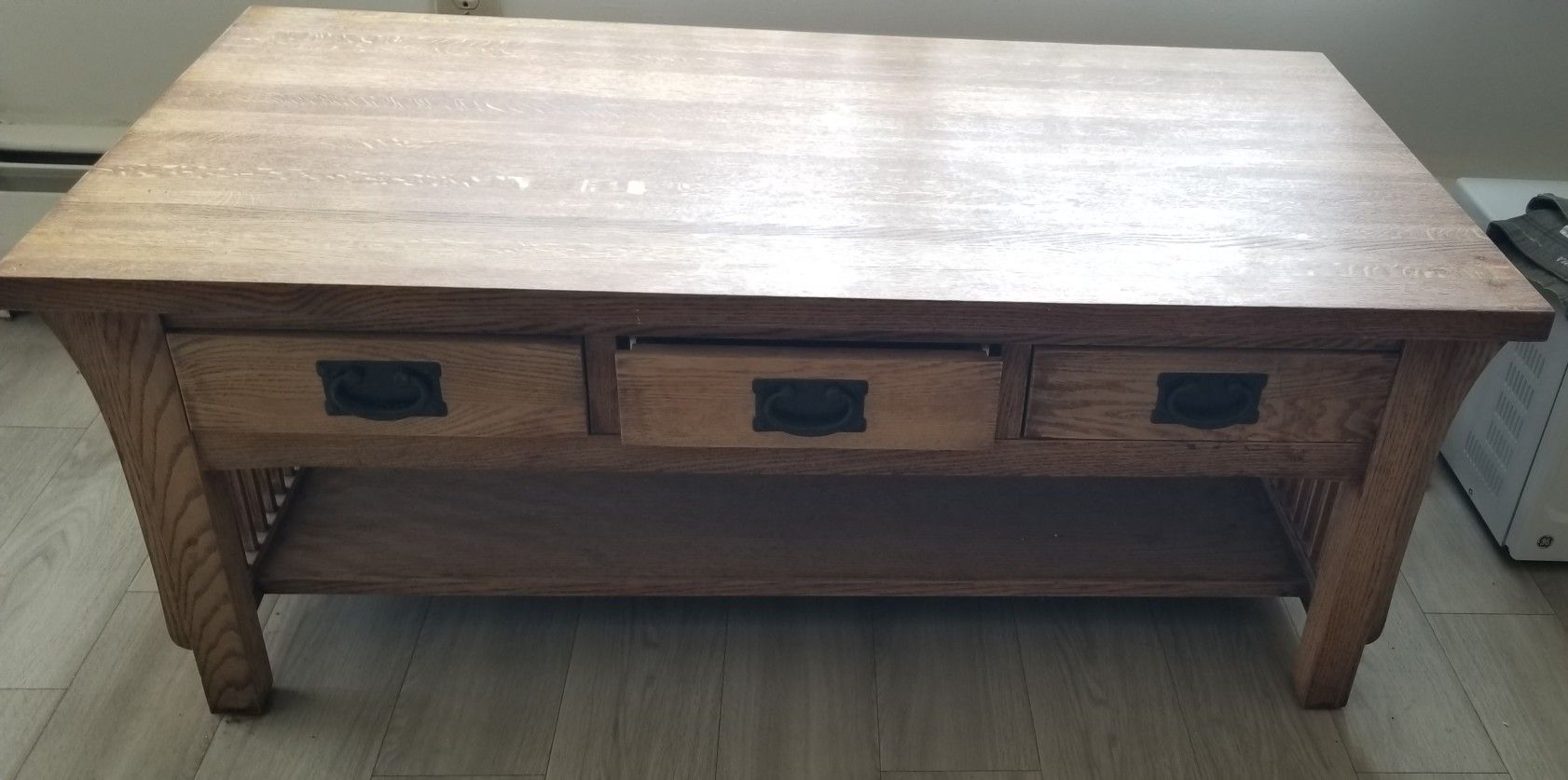 Mission Oak Coffee Table