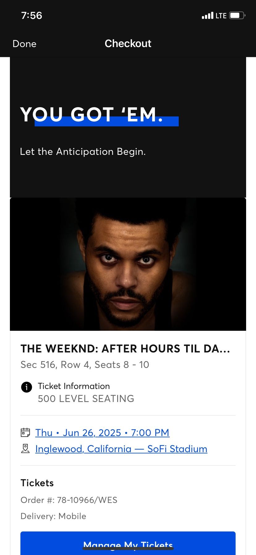 The Weeknd Tickets