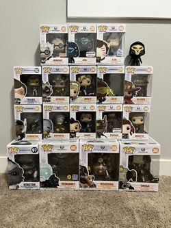 Overwatch Pop Firgures