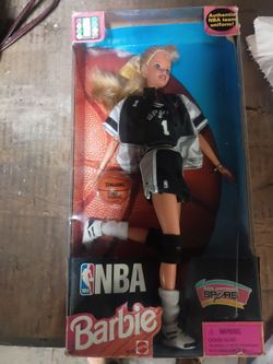 Vintage San Antonio Spurs Barbie from the 90's