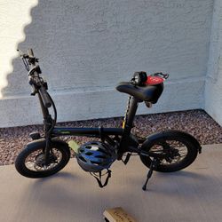 Qualisports Lectric Folding Bike 2023 With 87 Miles, Helmet And Lock