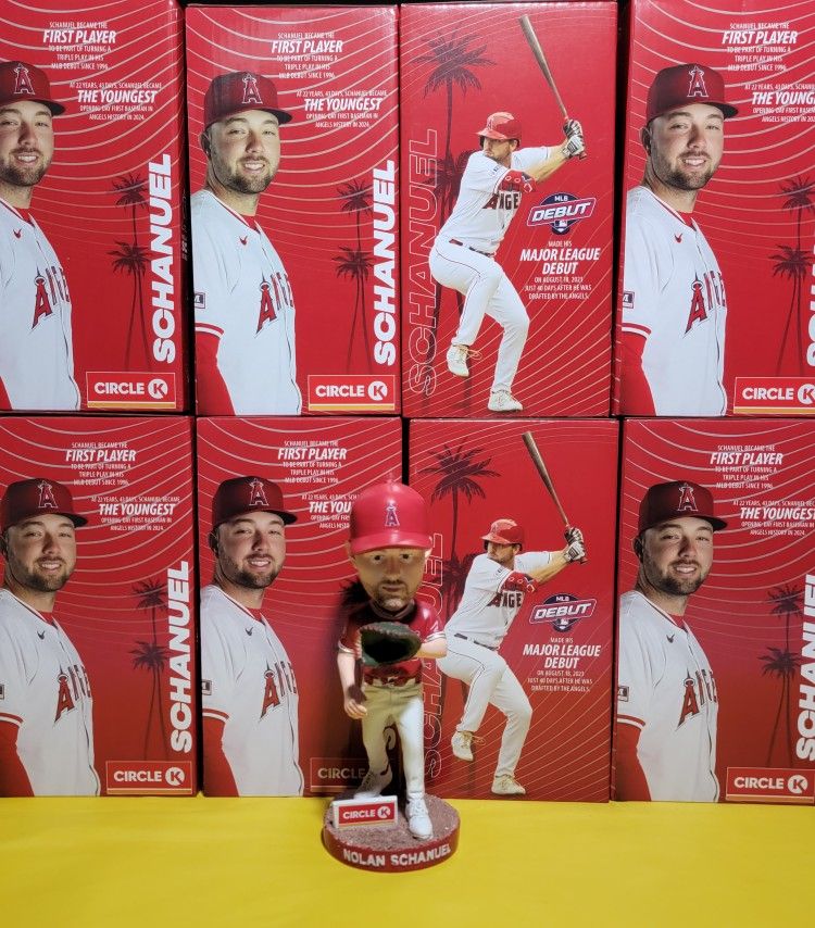 Angels Nolan Schanuel Bobbleheads